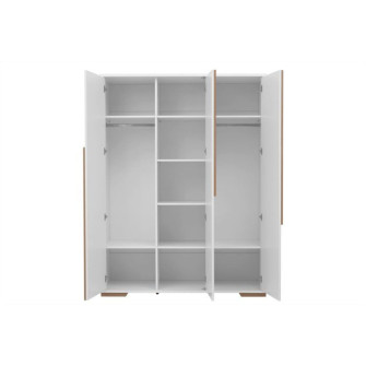 Armario de ropa con 3 puertas (Colección Woodsy)